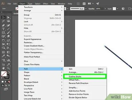 Adobe Illustrator 9 -da bir kontur yaradın