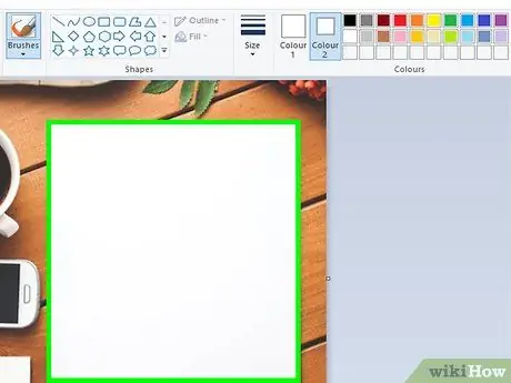 Entfernen Sie den weißen Hintergrund in Microsoft Paint Schritt 27