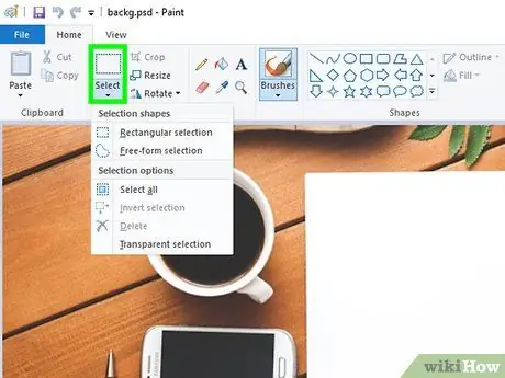 Fjern den hvite bakgrunnen i Microsoft Paint Trinn 28