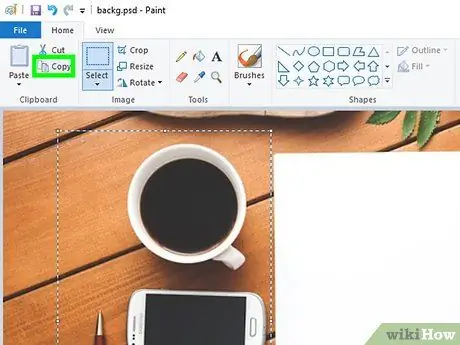 Microsoft Paint Adım 33'te Beyaz Arka Planı Kaldırın