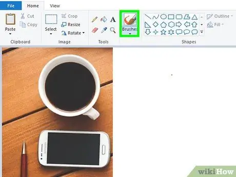 Microsoft Paint Addım 39 -da Ağ Fonu çıxarın