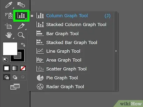 Koostage diagramm Adobe Illustratoris 2. samm