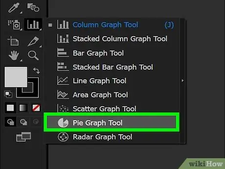 Vytvorte si koláčový graf v programe Adobe Illustrator, krok 3