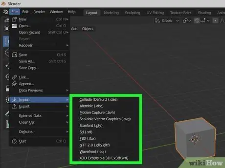 Import Models Into Blender on PC or Mac Step 4