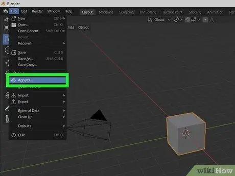 Importer des modèles dans Blender sur PC ou Mac Étape 9