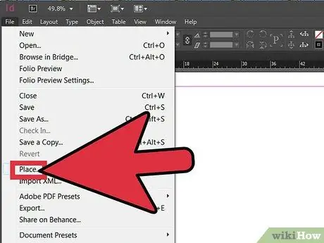 Thêm ảnh trong InDesign Bước 3