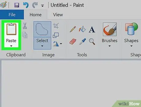 Crea uno sfondo trasparente in Paint Passaggio 12