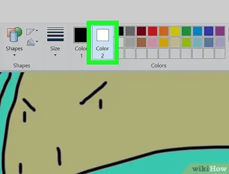 Maak 'n agtergrond deursigtig in Paint Stap 2