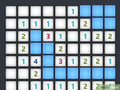 Minesweeper Addım 16 oynayın