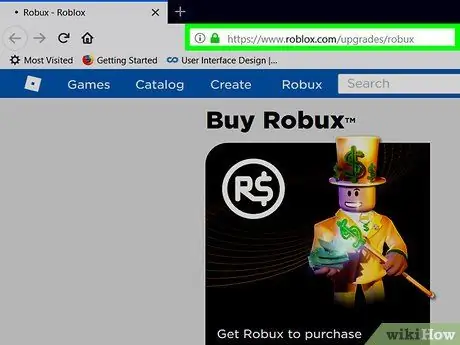 Compre Robux Passo 1