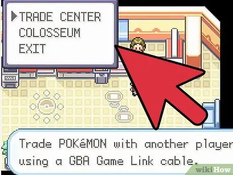 John GBA Lite Addım 7 ilə Pokemon ticarət edin