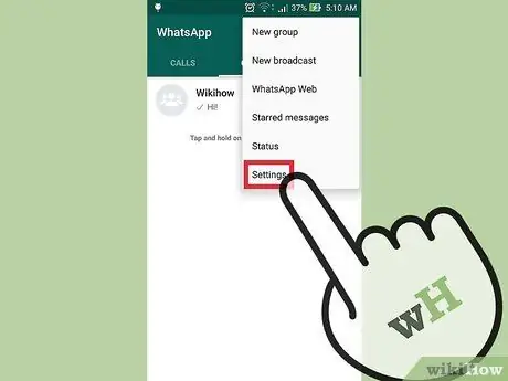 Blockera kontakter på WhatsApp Steg 10