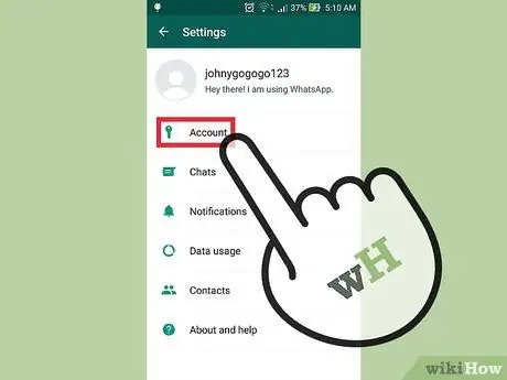 Bloquear contatos no WhatsApp Etapa 11