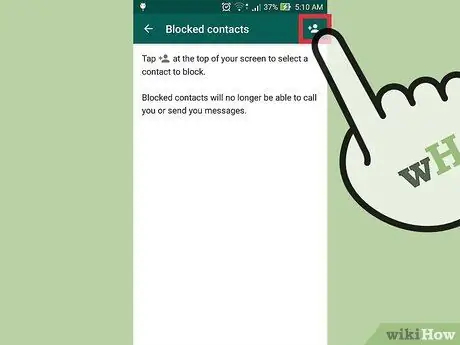 Blockera kontakter på WhatsApp Steg 14