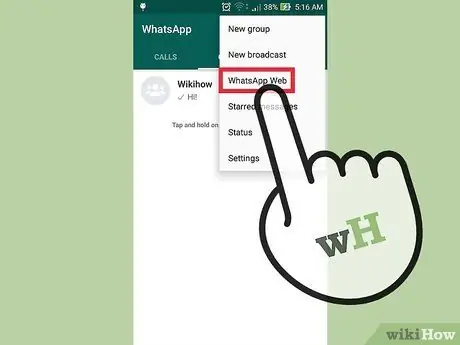 Blokirajte kontakte na WhatsApp -u Korak 19