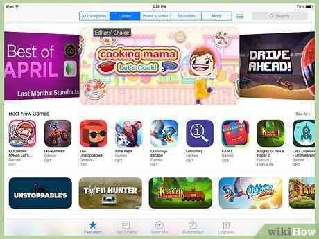 Descarga juegos en tu iPad Paso 7