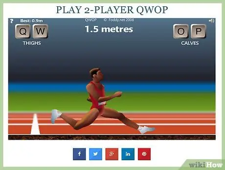 Predvajajte Qwop 7. korak