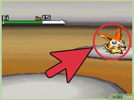 Pegue Victini no Pokémon Black and White Step 13