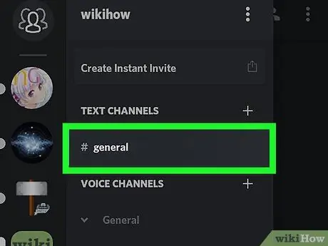 Carregar arquivos para um canal do Discord no Android, etapa 4