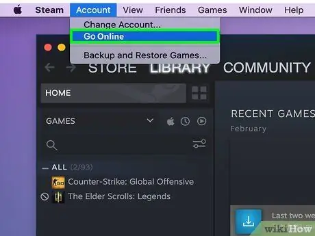 Включете Steam Online Стъпка 21