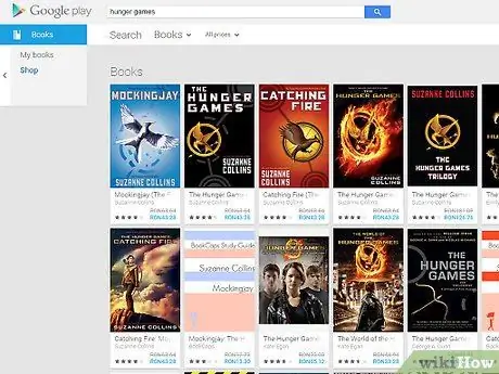 Купете книги в Google Стъпка 10