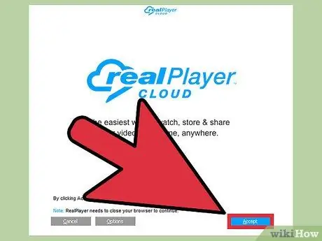 Prenesite videoposnetke z uporabo Real Playerja 2. korak