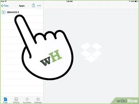 Landanisha GBA4iOS na Dropbox Hatua ya 15