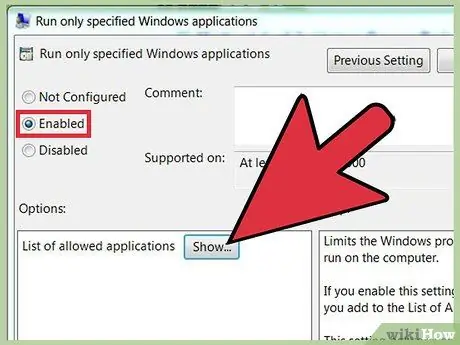 Blocca un'applicazione o. EXE dall'esecuzione in Windows Passaggio 6