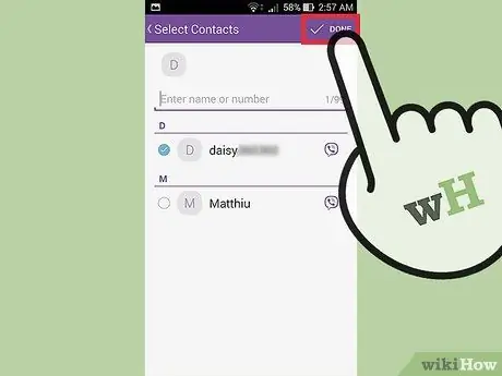 Buat Sembang Kumpulan di Viber untuk Telefon Pintar Langkah 7