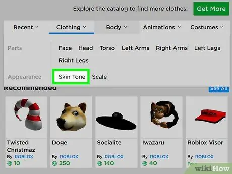 ทำให้ตัวละครของคุณดูเหมือน Noob คลาสสิกใน Roblox ขั้นตอนที่ 5