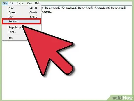 Tsim Matrix Rain hauv Command Prompt Step 3