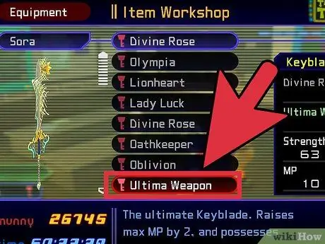 Make the Ultima Weapon in Kingdom Hearts 1 Step 10