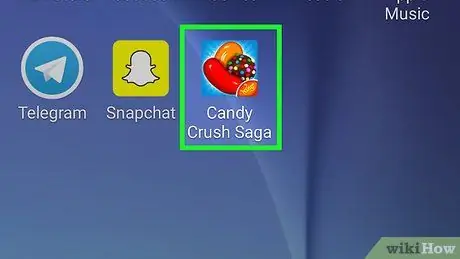 Pošlete životy na Candy Crush Krok 1