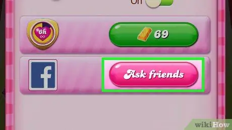 Send Lives on Candy Crush Step 20