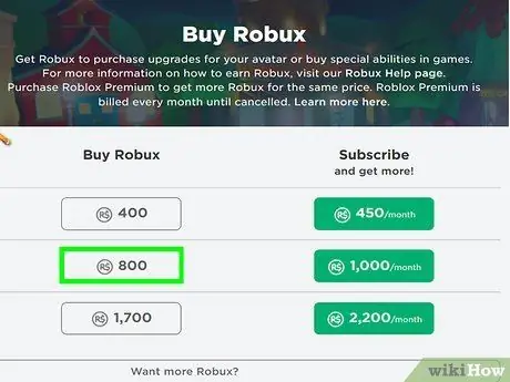 Nabavite Robux za svoj Roblox račun Korak 11