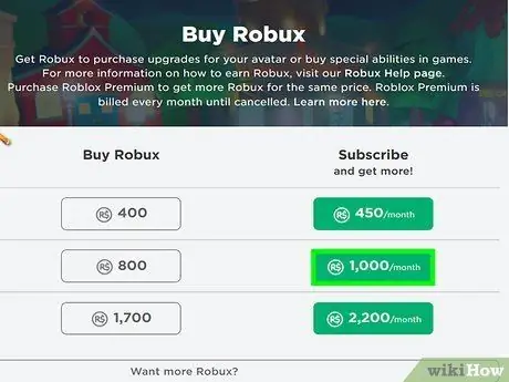 Nabavite Robux za svoj Roblox račun Korak 12