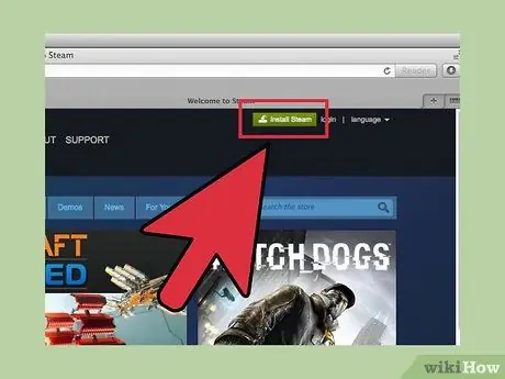 Įdiekite „Steam“12 veiksmą