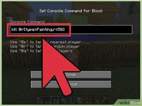 Minecraft Adım 14'te Komut Bloklarını Kullanın