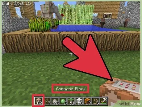 Minecraft Adım 5'te Komut Bloklarını Kullanın