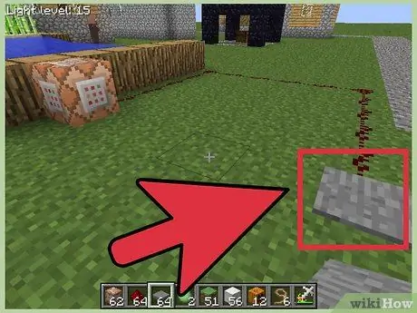 Parancsblokkok használata a Minecraft 8. lépésében