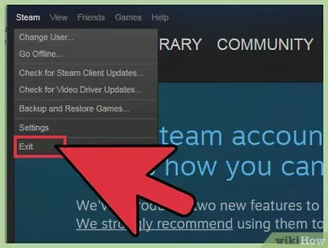 Steam Adım 10 -u yenidən başladın