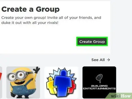 Crea un gruppo su ROBLOX Passaggio 3