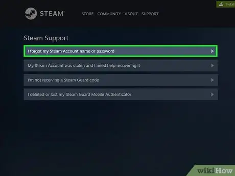 Obrnite se na Steam podporo 10. korak