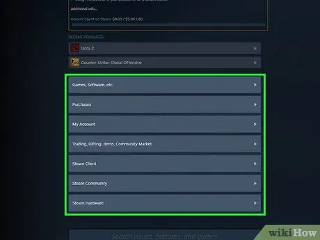 Sazinieties ar Steam atbalstu 3. darbība