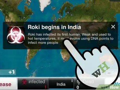 Võita parasiitide jõhker režiim ettevõttes Plague Inc. 3. samm