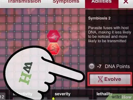 Yeej Parasite Brutal Mode hauv Plague Inc. Kauj ruam 5