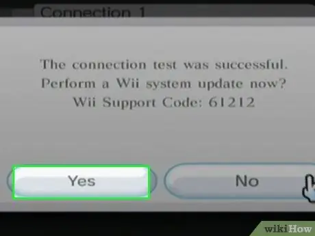 Spojite Nintendo Wii na Wi -Fi korak 10