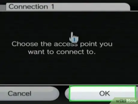 Collega il Nintendo Wii al Wi-Fi Passaggio 7