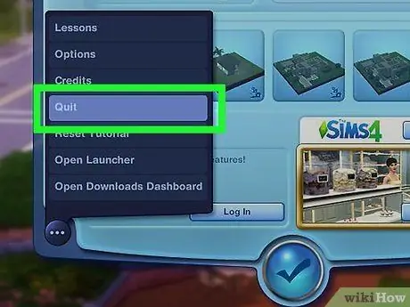 Lägg till mods i The Sims 3 Steg 1