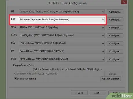 Konfigurasikan Kawalan pada PCSX2 PlayStation Emulator Langkah 19